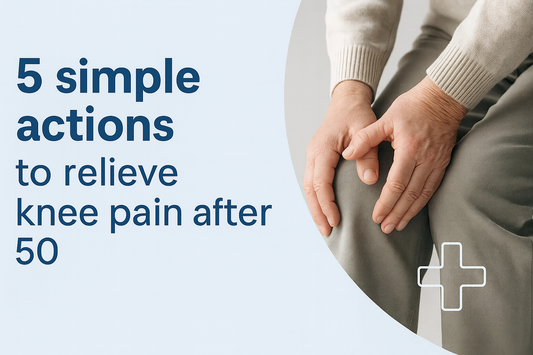 5 simple actions to relieve knee pain after 50