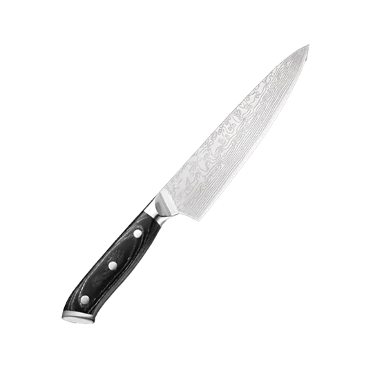 New Brown Damascus Knife