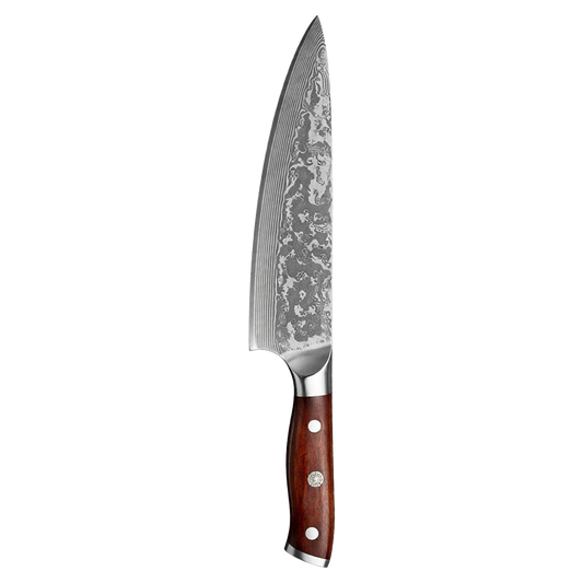 New Brown Damascus Knife